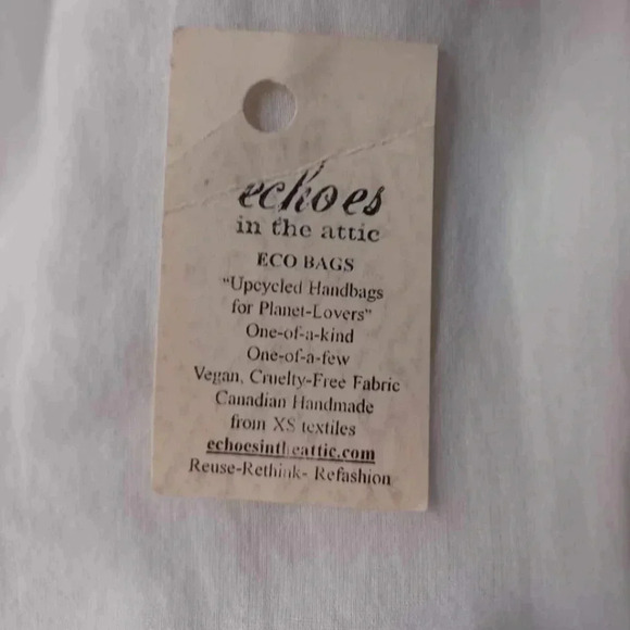 Echoes In  The Attic Pink Geometric Crossbody Purse - Picture 6 of 7